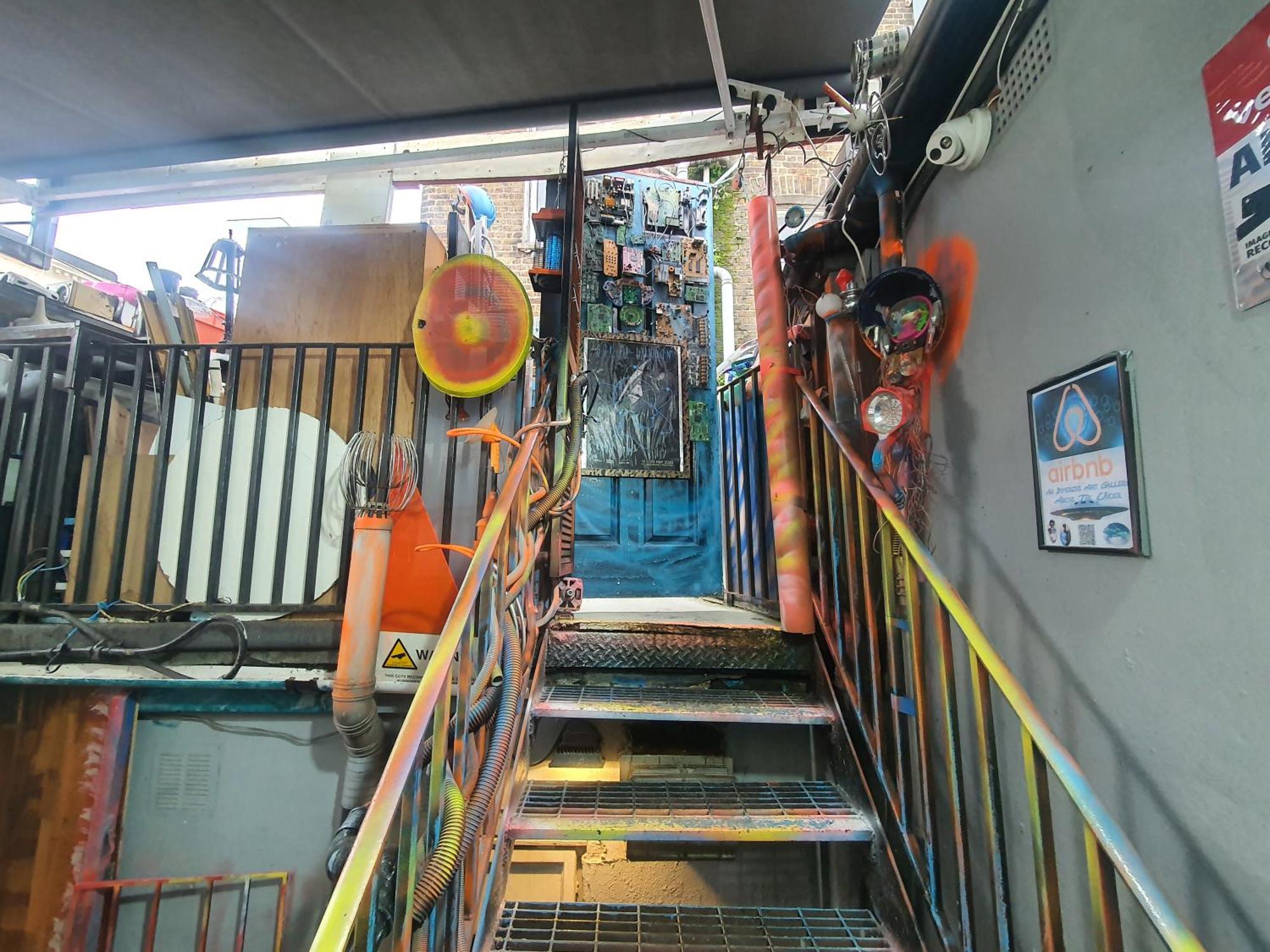 Cyber-Art Studio In Camden Londen Buitenkant foto